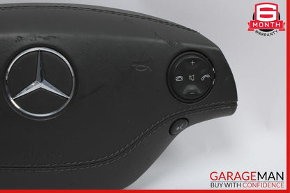07-10 Mercedes W221 S550 CL500 CL550 Steering Wheel Airbag Air Bag Black OEM