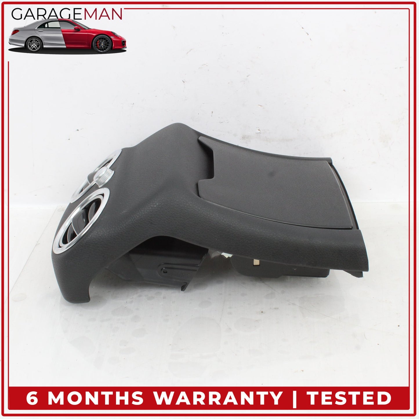 2015-2020 Mercedes W205 C300 C350e Rear Center Console A/C Air Vent Trim OEM