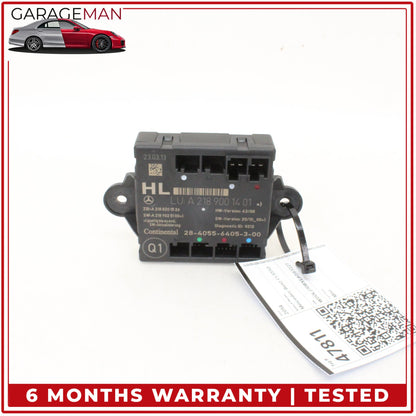 2008-2018 Mercedes-Benz CLS550 W218 Sedan Left Rear Door Control Module 2189001401 OEM