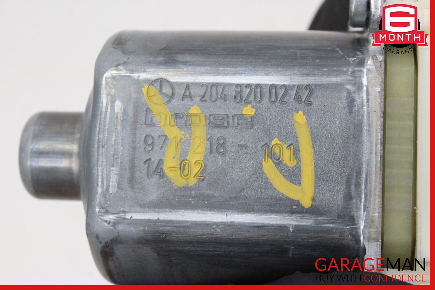 2008-2016 Mercedes-Benz C250 W204 Front Right Window Regulator Motor 2048200242