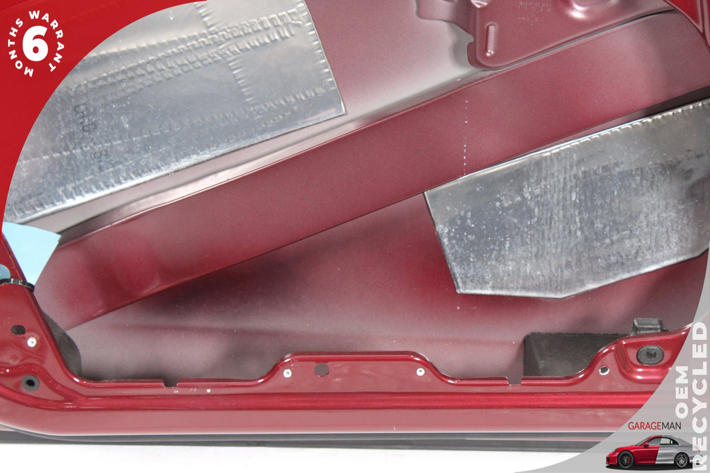 2012-2018 Mercedes W218 CLS550 Front Left Driver Side Door Shell Red OEM
