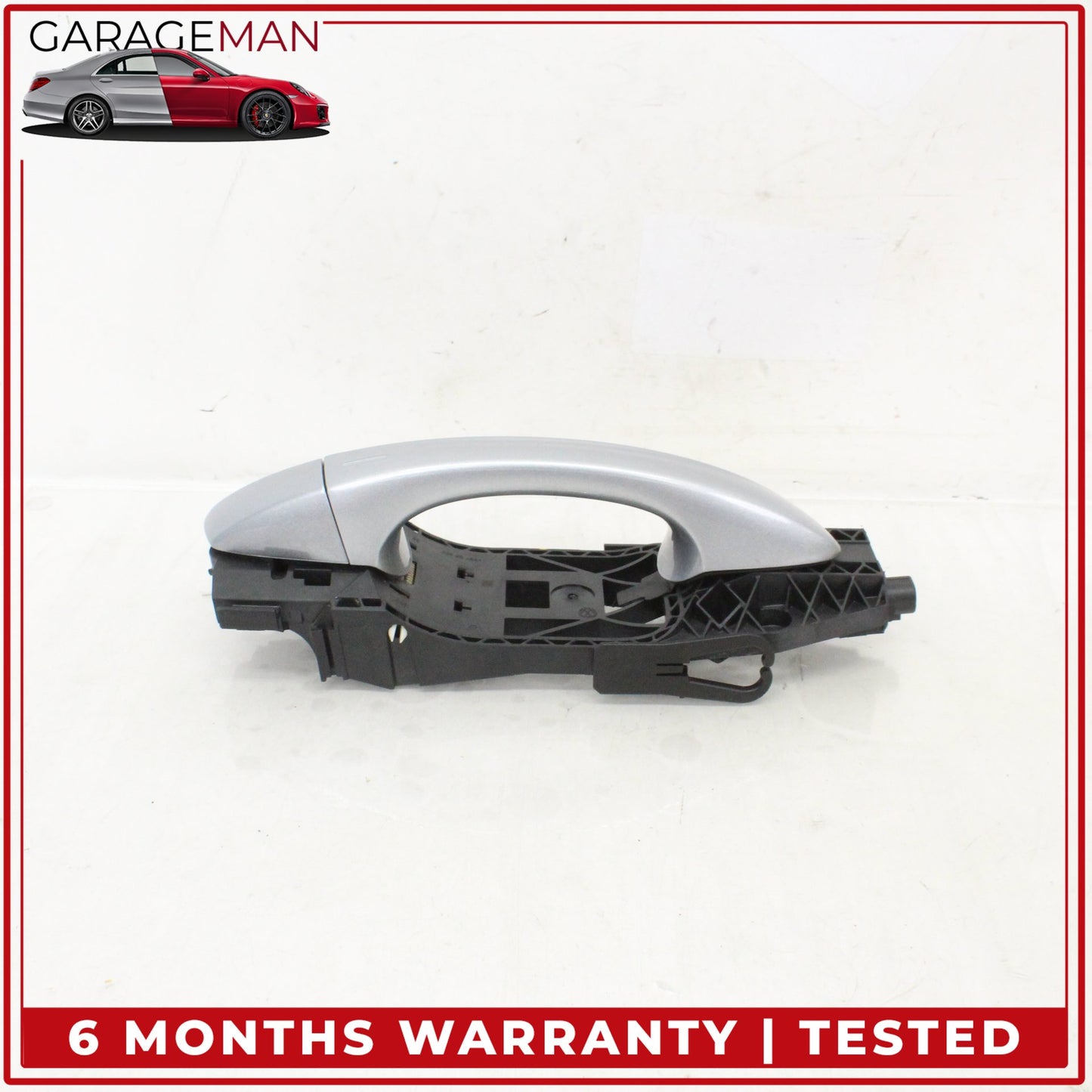 2019-2025 Audi Q3 Rear Right Side Exterior Door Handle Silver 8V0839885 OEM