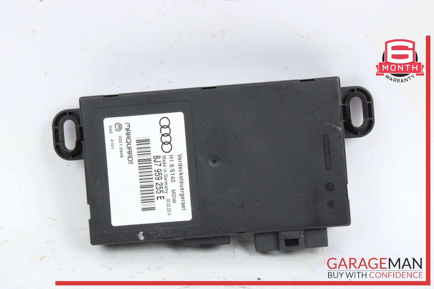 2008-2015 Audi TT 8J Convertible Roof Control Module 8J7959255 OEM