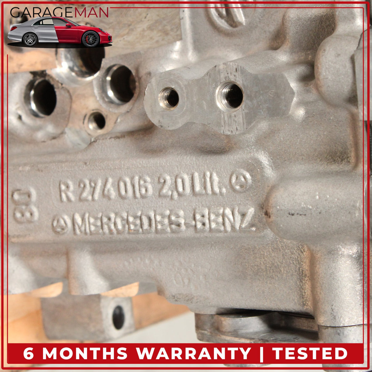 2015-2020 Mercedes W205 C300 E300 GLC300 M274 Engine Cylinder Head OEM