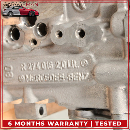 2015-2020 Mercedes W205 C300 E300 GLC300 M274 Engine Cylinder Head OEM