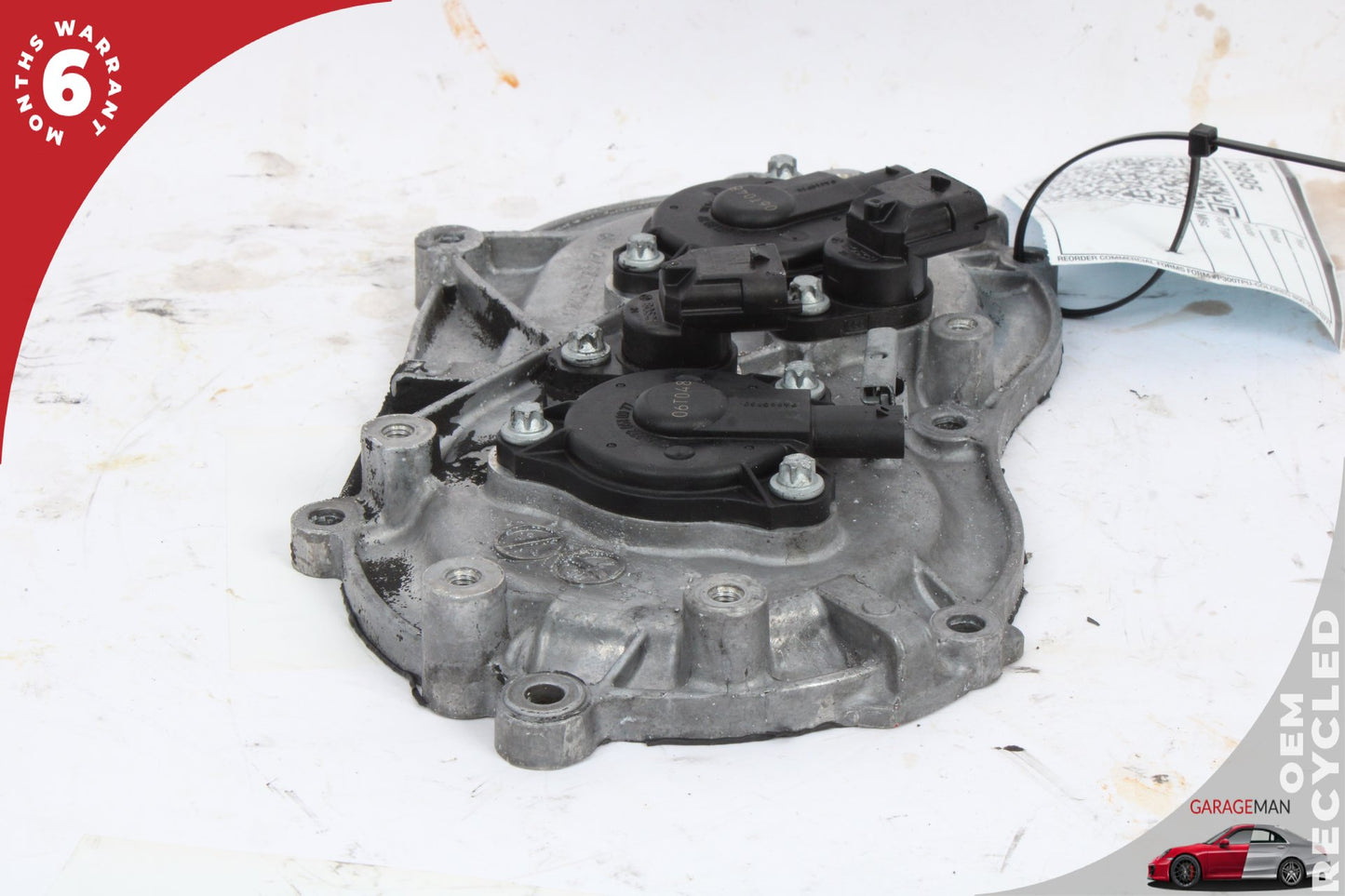 2005-2013 Mercedes W221 S550 Front Left Side Engine Timing Chain Cover Plate OEM