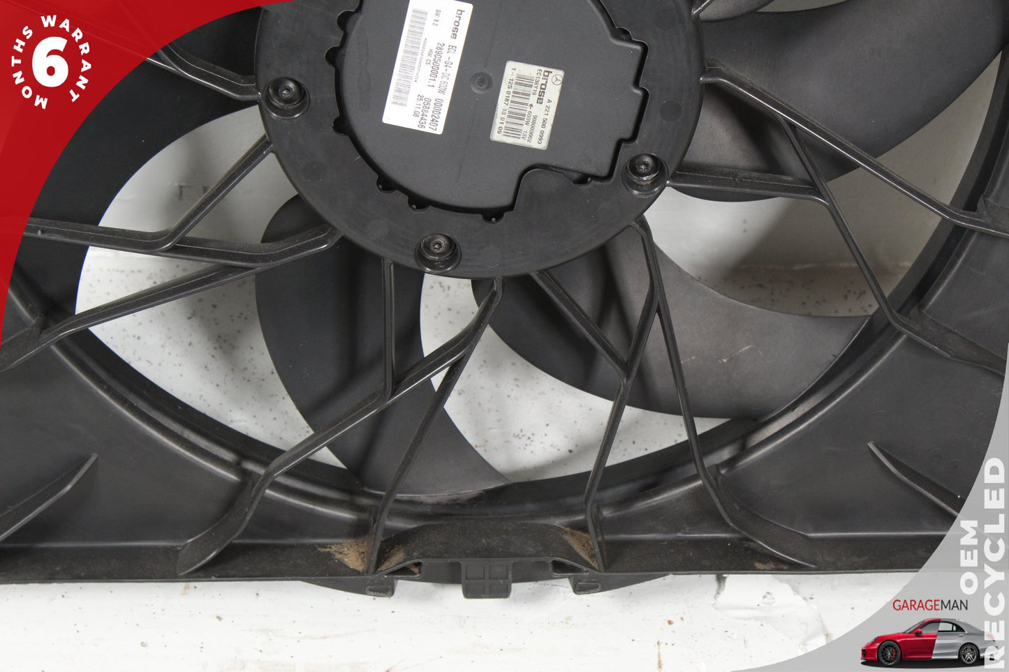 2007-2013 Mercedes W221 S550 S400 Engine Cooling Fan Motor Assy 2215000993 OEM