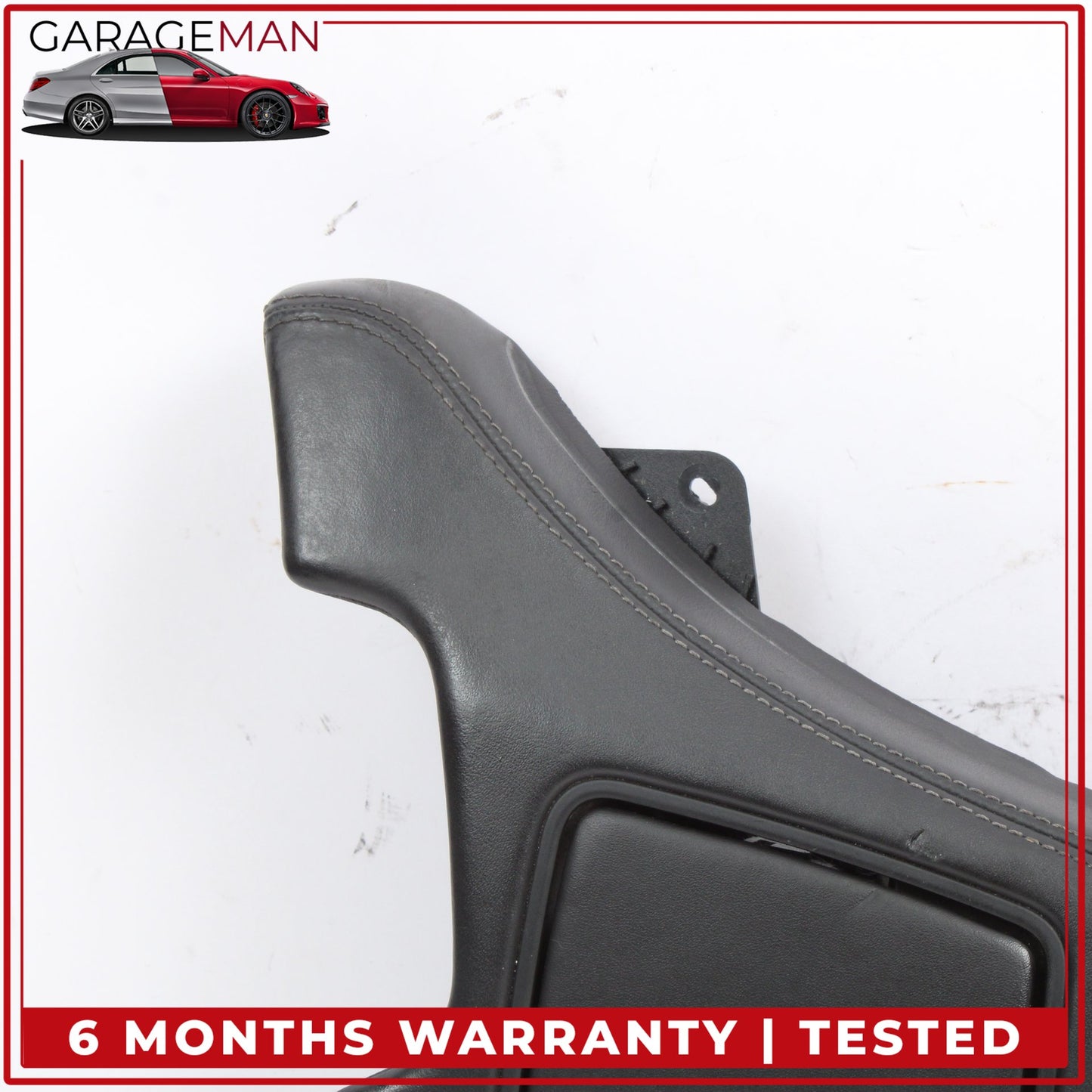 2012-2019 BMW 650i Center Console Trim Cover w/ Ashtray Black Nappa Leather OEM
