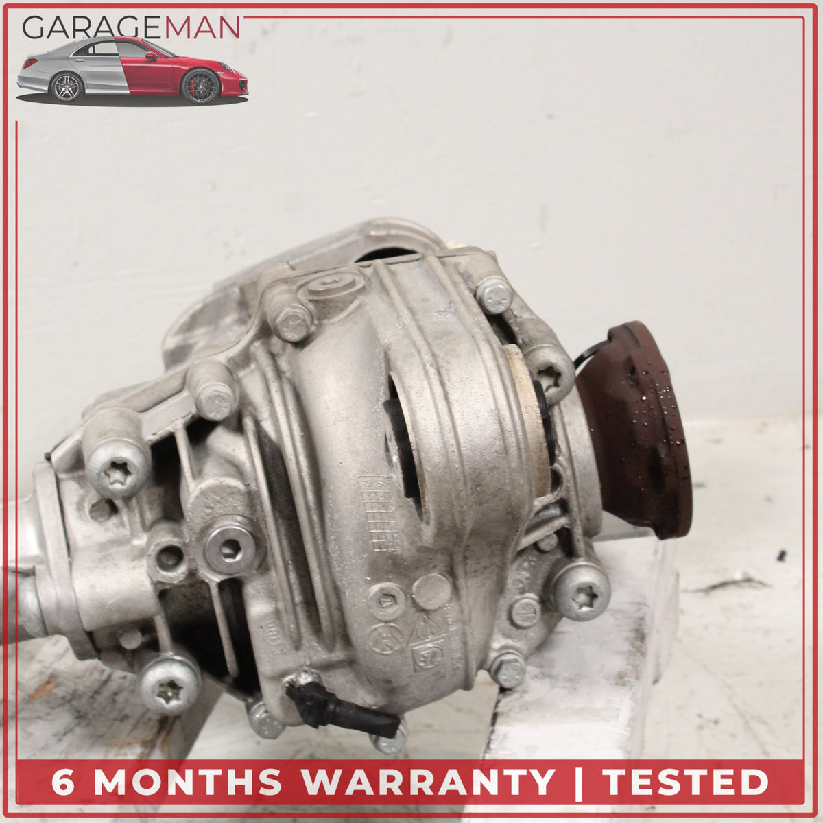 2016-2018 Porsche Cayenne 958 VR6 Front Differential Axle Carrier 0BM409510R OEM