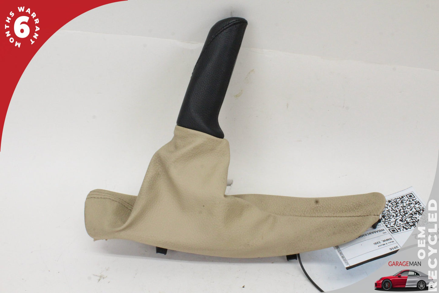 2012-2018 BMW 320i F30 Emergency Hand Brake Handle Cover Boot 9235426 OEM