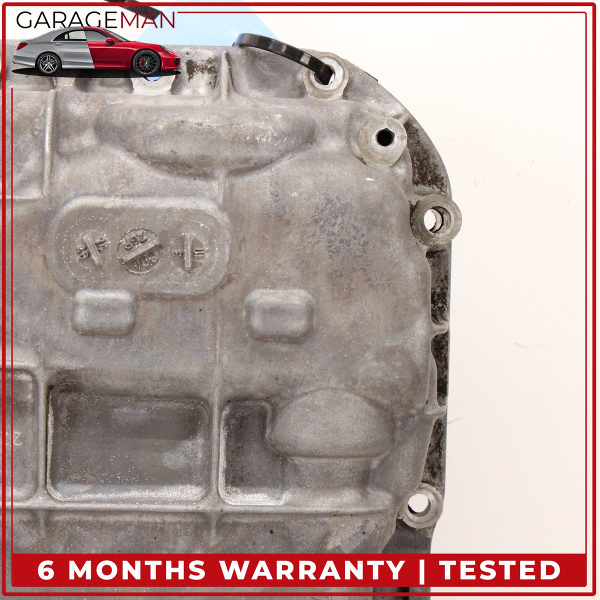 2012-2015 Mercedes W212 E400 E350 M276 RWD Upper Oil Pan Section 2760141802 OEM