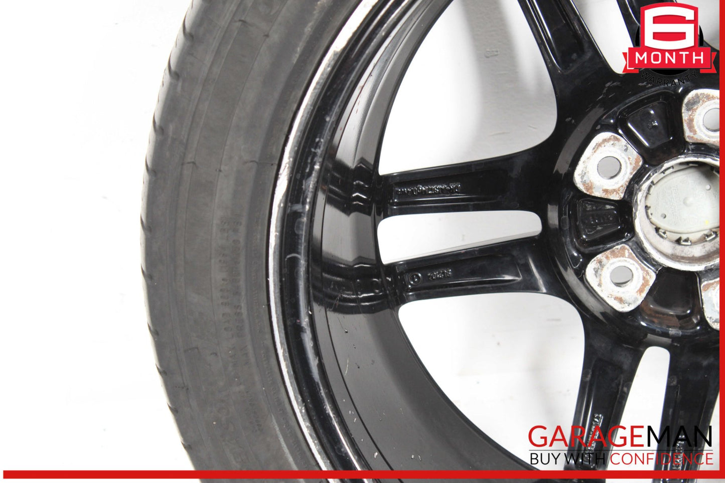 10-16 Porsche Panamera 970 9 x 19 19" Front Wheel Rim w/ Tire 97036215804 OEM