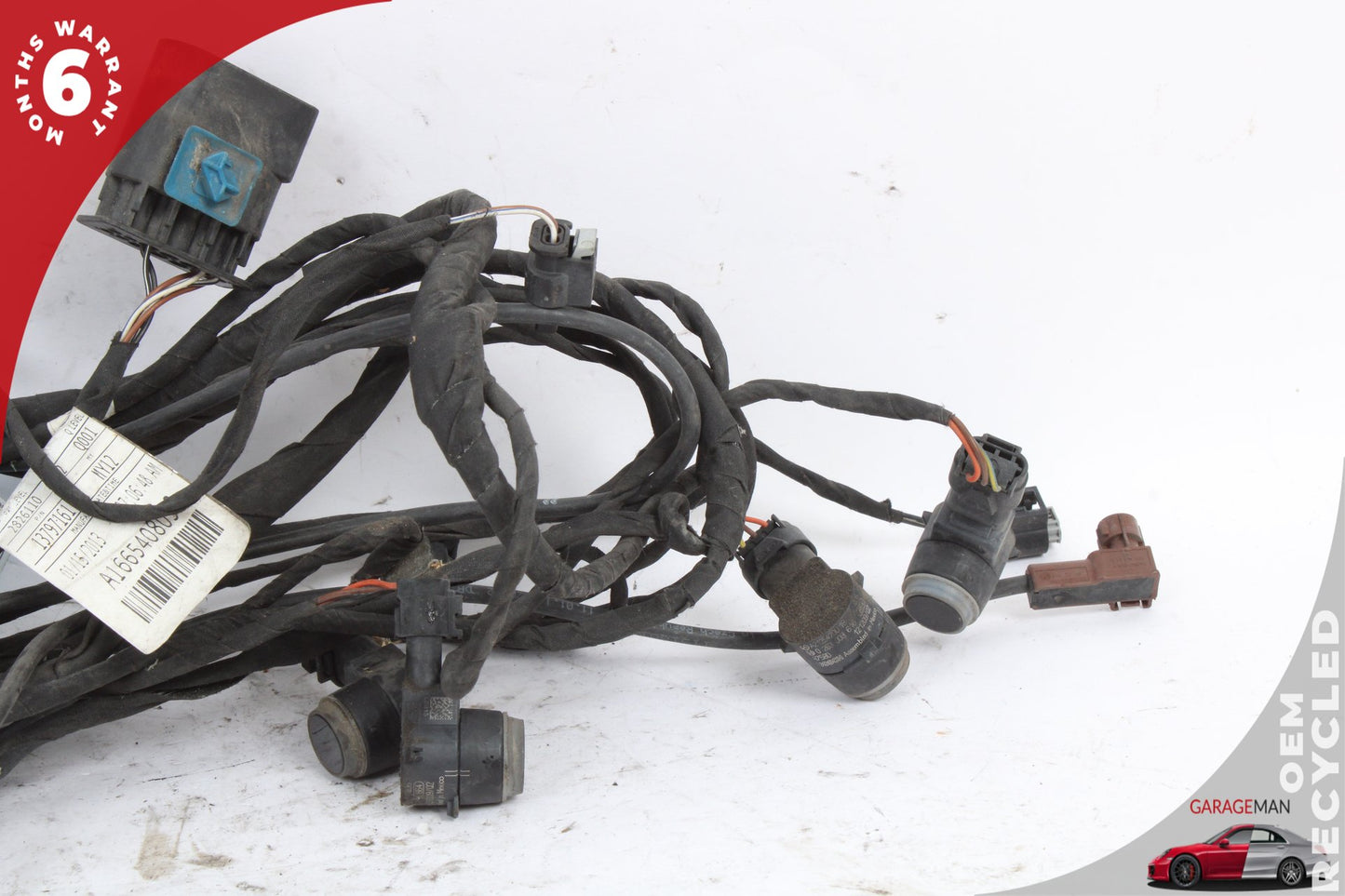13-16 Mercedes-Benz GL450 X166 SUV Front Bumper Parking Sensor Wire Harness 1665408032 Genuine