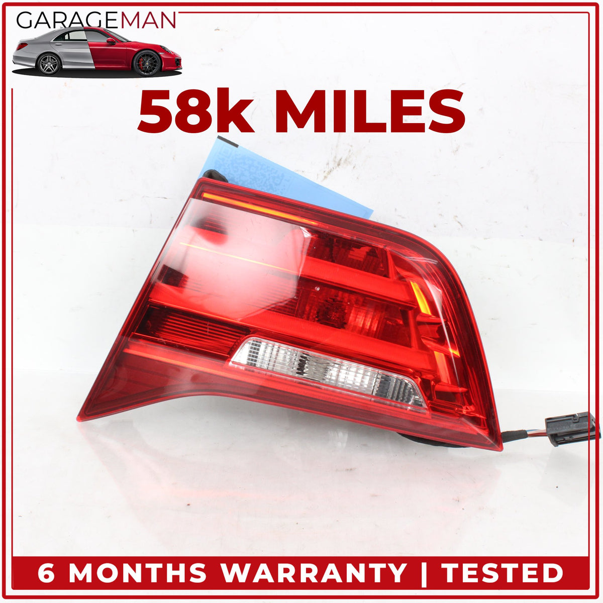 2014-2017 BMW 430i Gran Coupe Rear Right LED Inner Tail Light Lamp 7296102 OEM