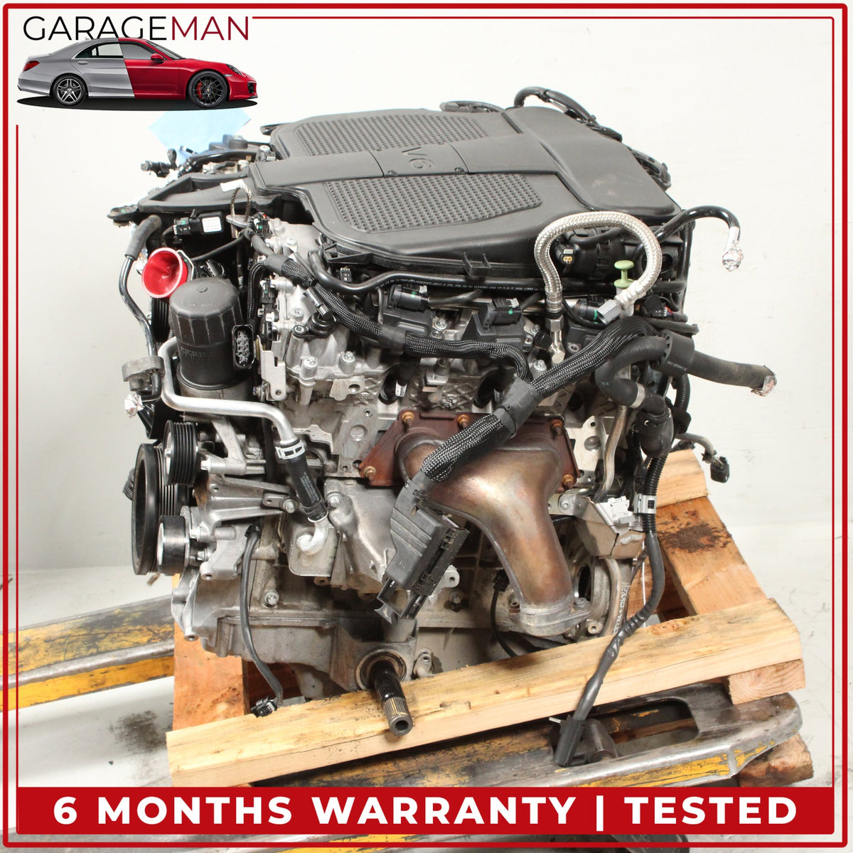 2012-2016 Mercedes W212 E350 AWD 3.5L V6 Engine Motor Assembly 276.952 OEM 85K