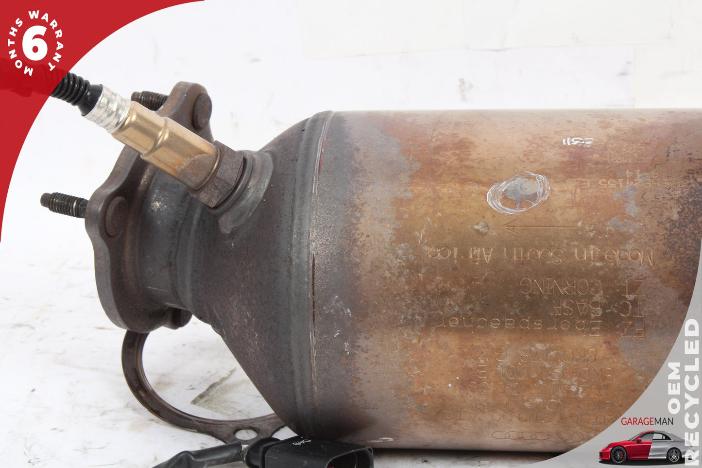 2012-2015 Audi A6 C7 Sedan Exhaust Downpipe 8K0131701BK OEM