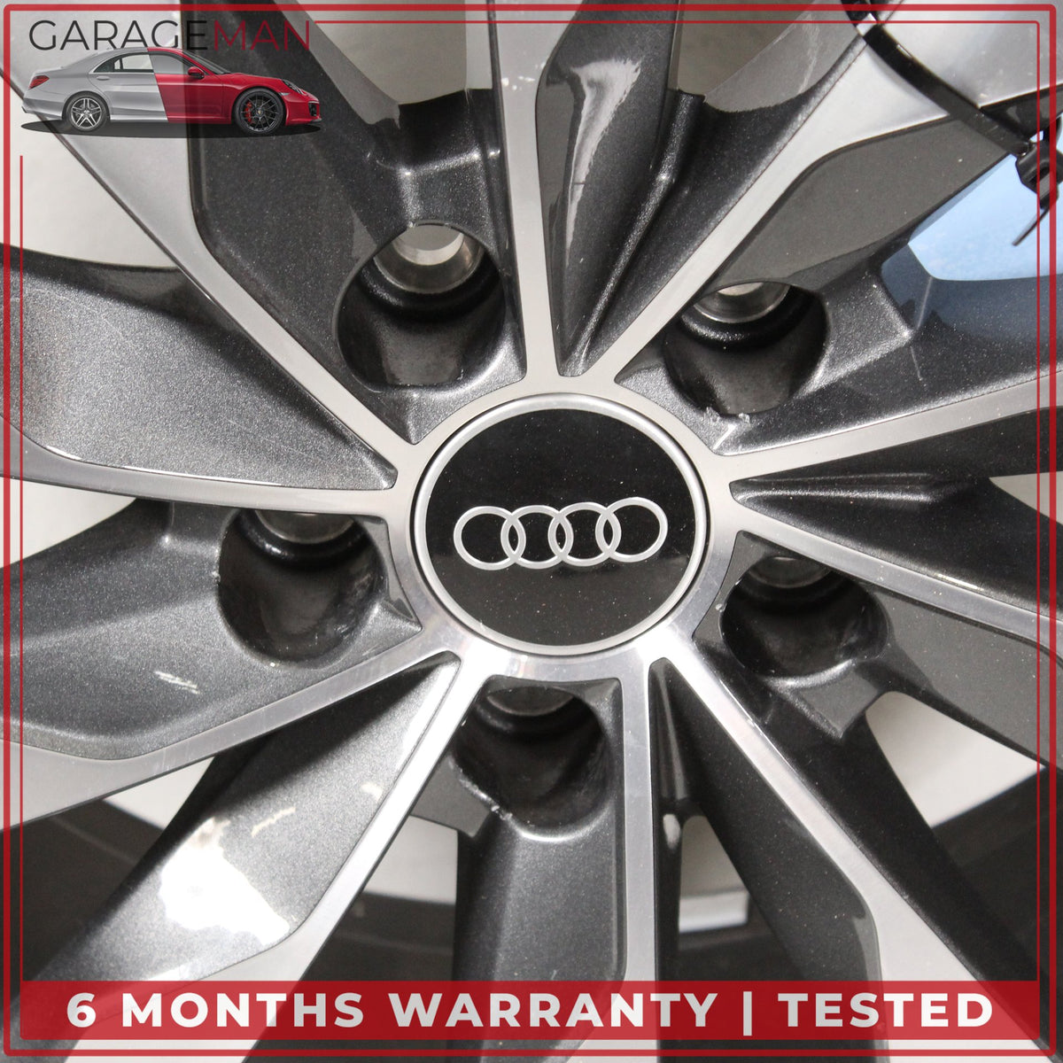 2016-2025 Audi A4 S4 Front or Rear Side Wheel Rim 8JX18H2 ET40 8W0601025FJ OEM