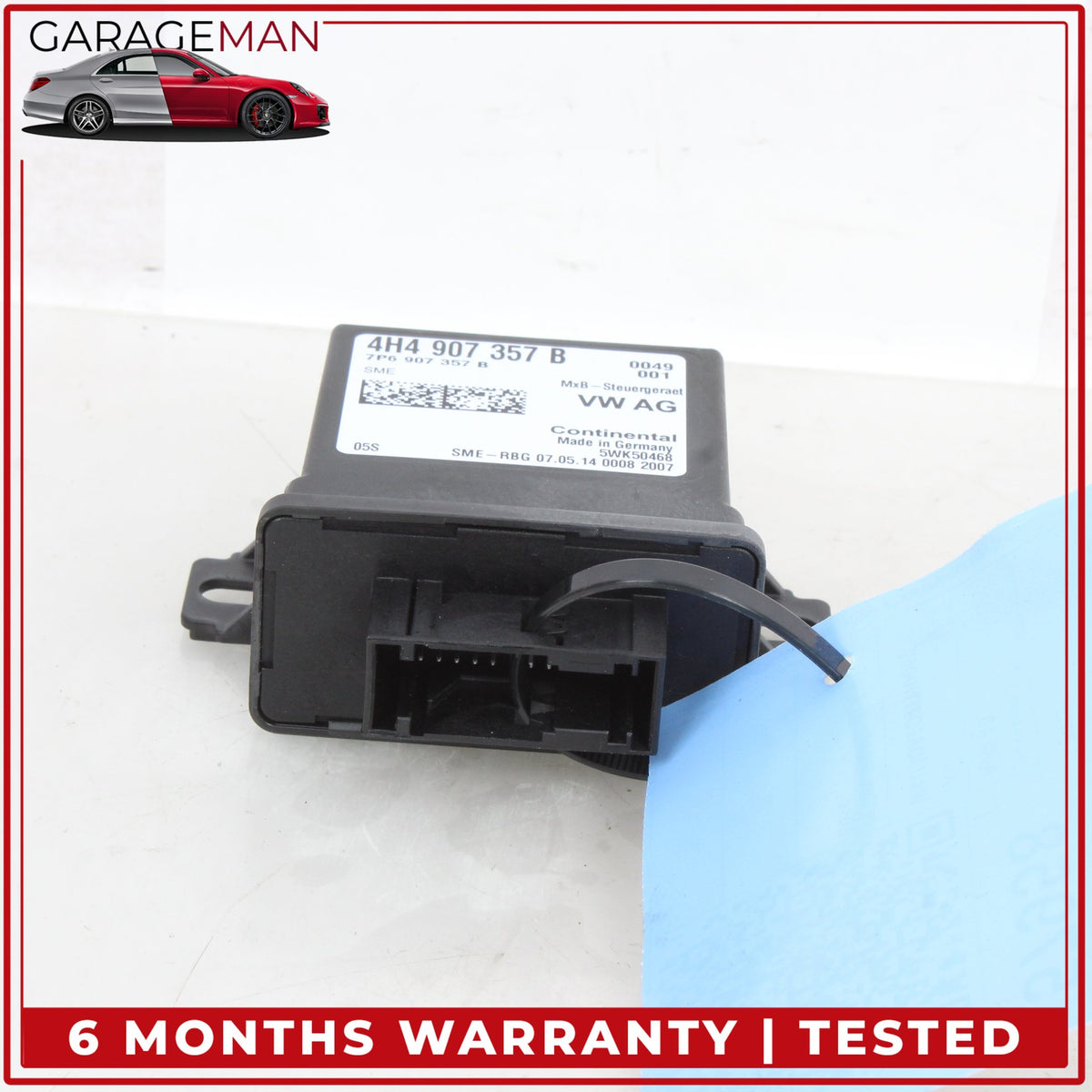 2015-2018 Audi A8 S8 Head Light Lamp Control Module Unit 4H4907357B OEM
