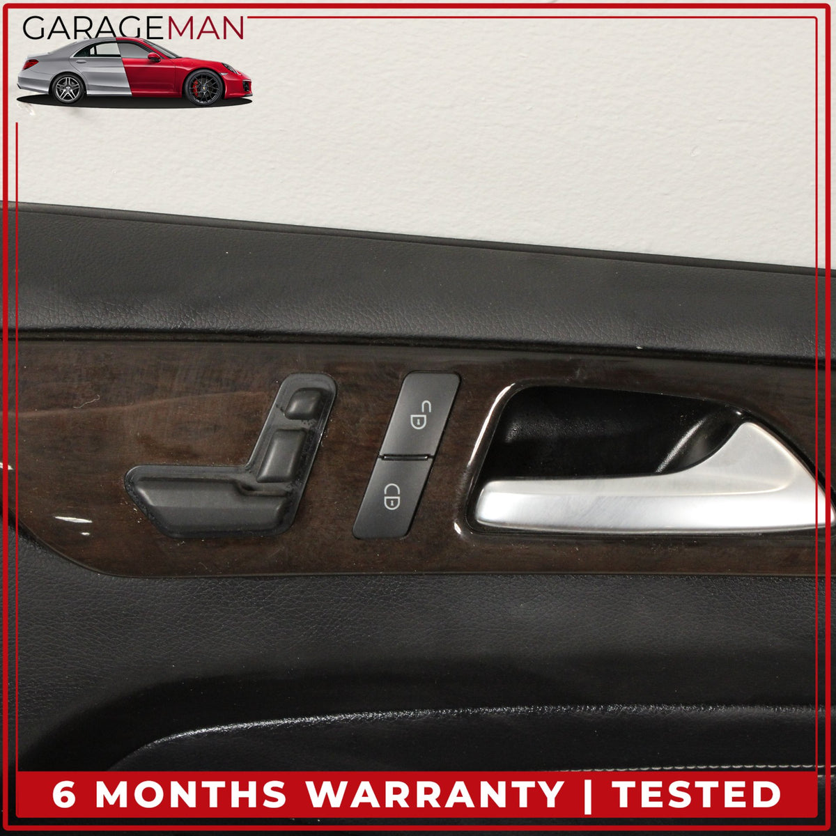 2012-2015 Mercedes W166 ML350 Front Right Side Door Trim Cover Panel Black OEM