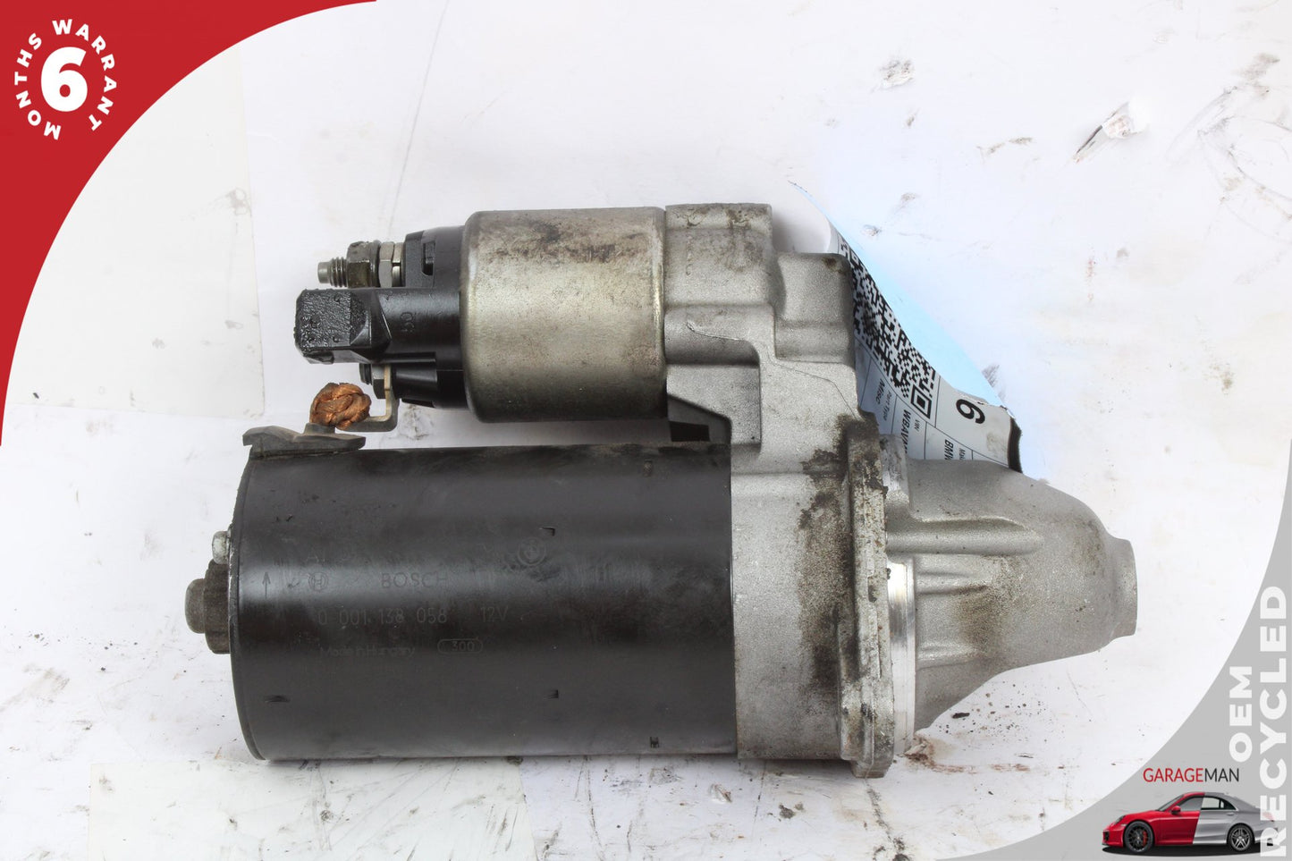 2012-2016 BMW X1 E84 Z4 2.0L Engine Starter Motor Bosch 0001138058 OEM