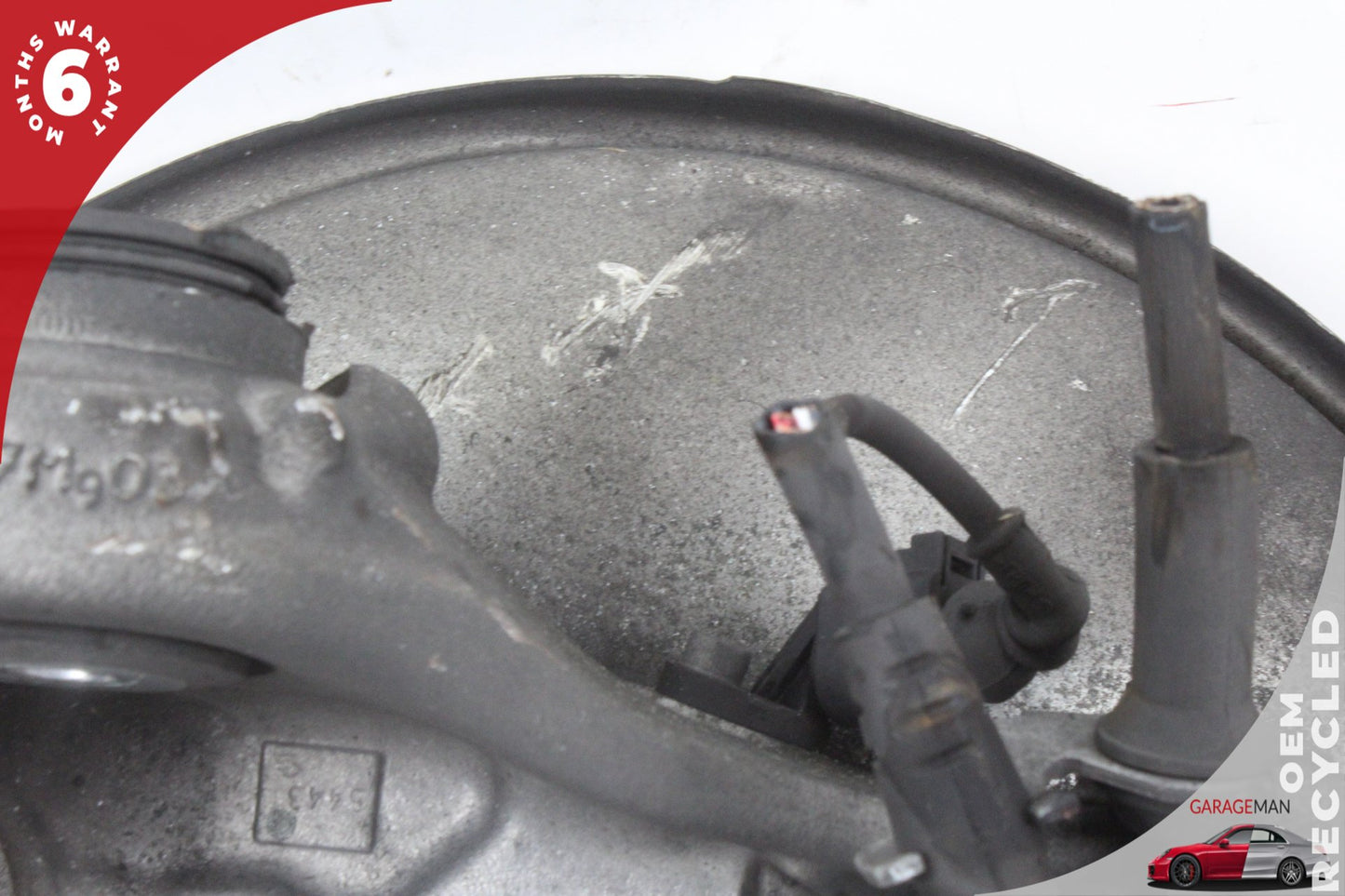 08-19 Audi A6 C7 AWD 3 Rear Left Spindle Knuckle Wheel Hub 8K0505431AR Genuine