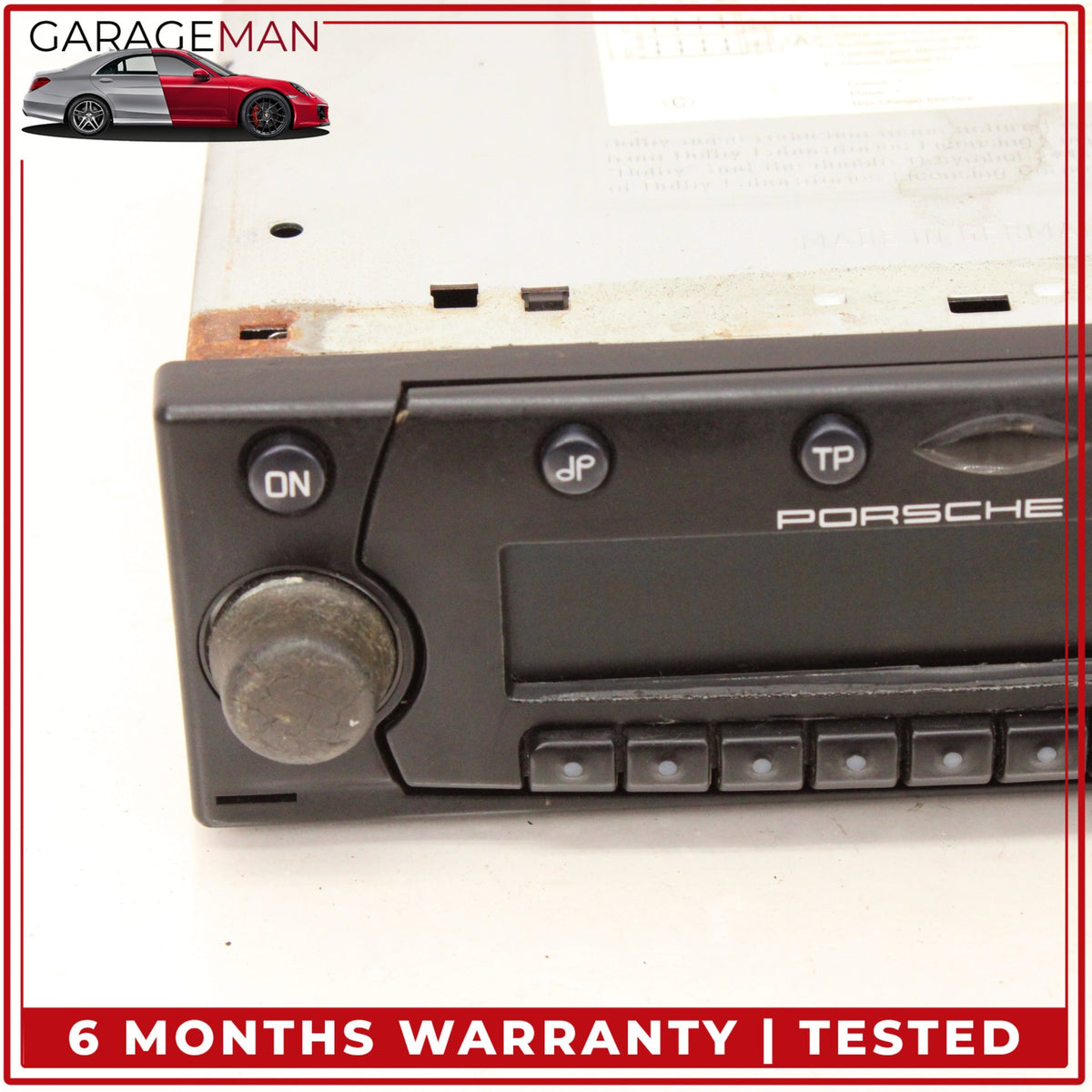 1999-2002 Porsche 911 Carrera Audio Radio Stereo AM FM Player 99664512500 OEM