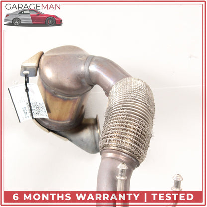 2014-2017 Audi TTS 8S Coupe 2.0L Engine Exhaust Downpipe Assembly 5Q0131690D OEM