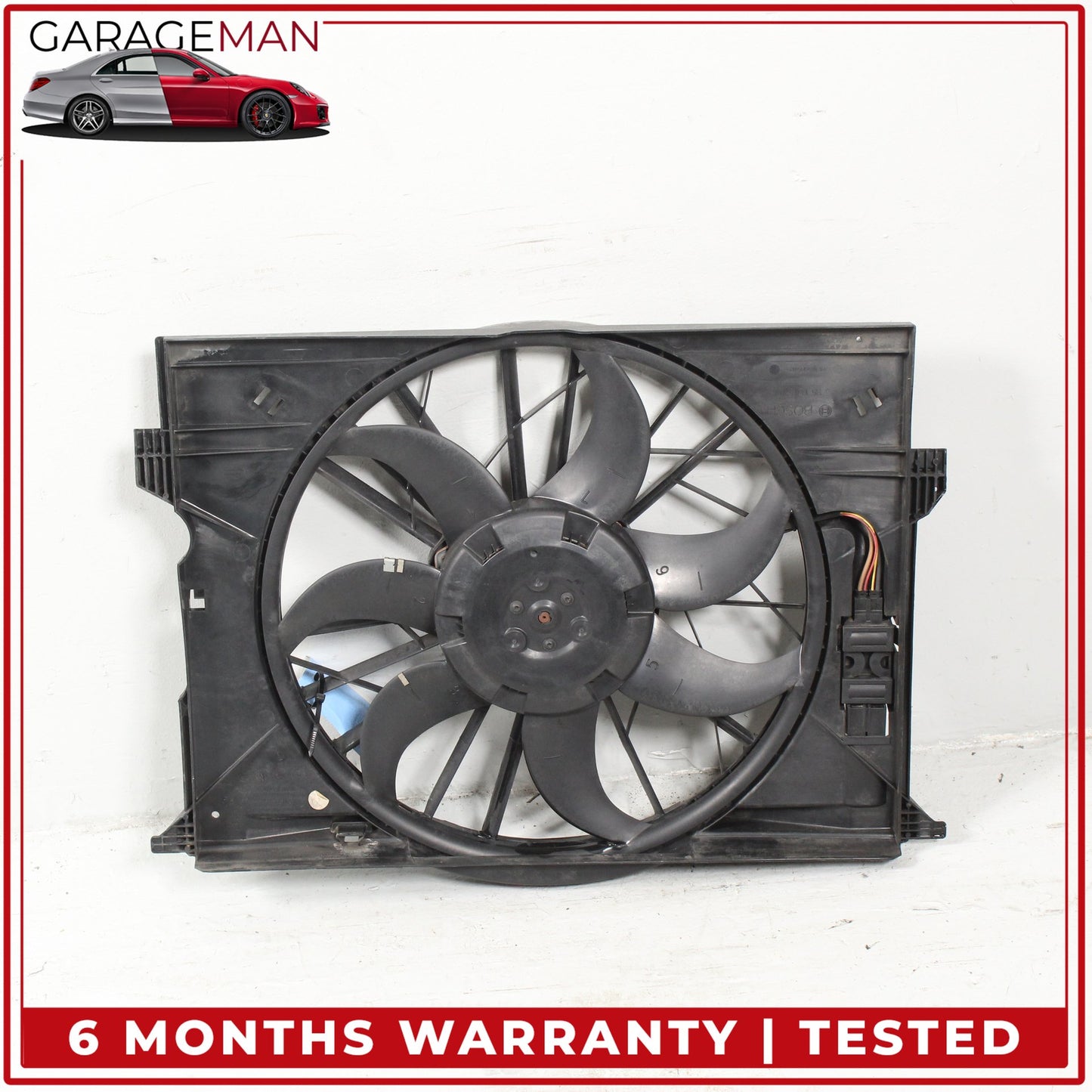 2003-2011 Mercedes W211 E320 CLS500 Engine Radiator Fan Shroud 2115001693 OEM