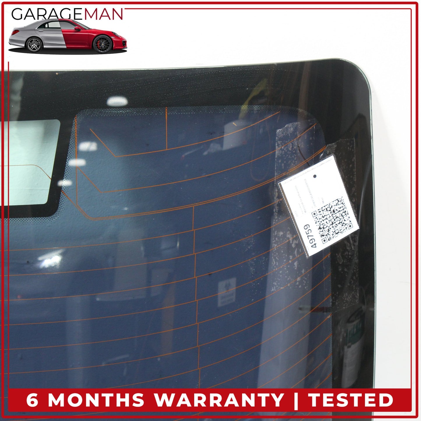 2008-2018 Maserati GranTurismo M145 Rear Windshield Window Back Glass OEM