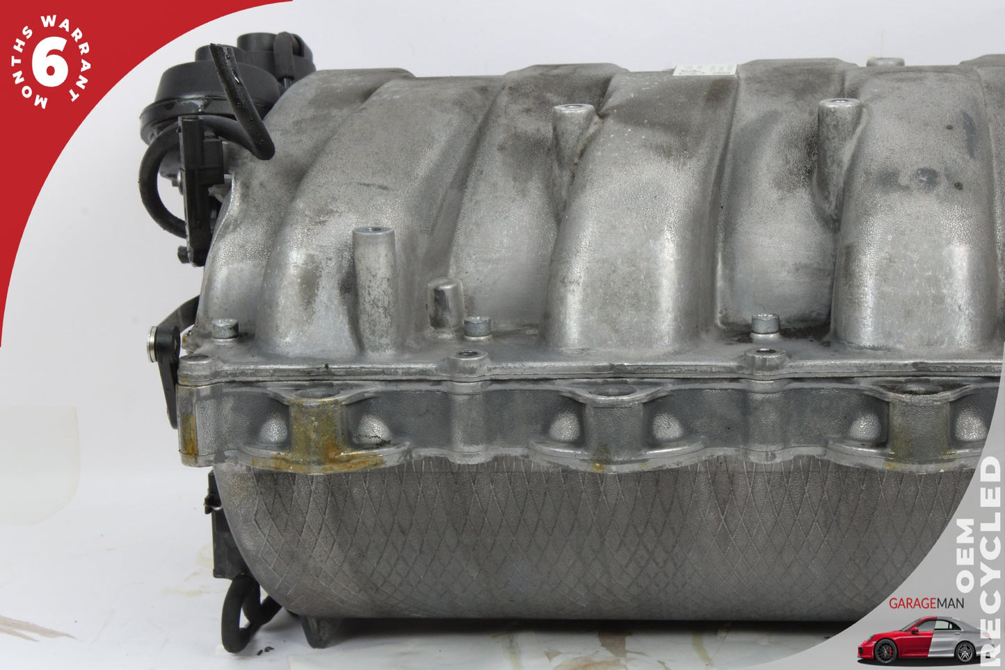 2007-2012 Mercedes W221 S550 Engine Intake Manifold w/ Mass Air Flow Sensor OEM