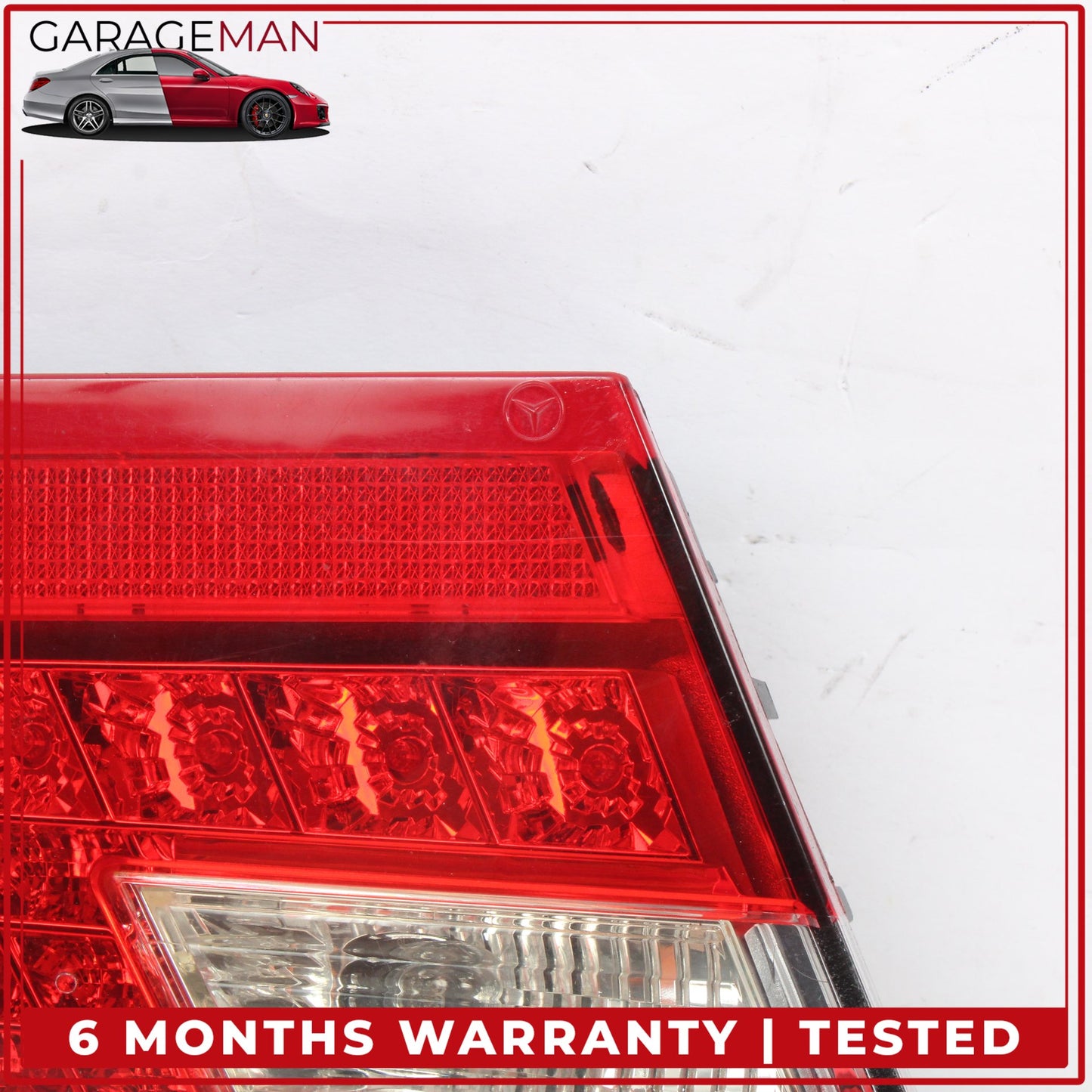 2010-2013 Mercedes W207 E350 Rear Left Inner Tail Light Lamp 2078200364 OEM