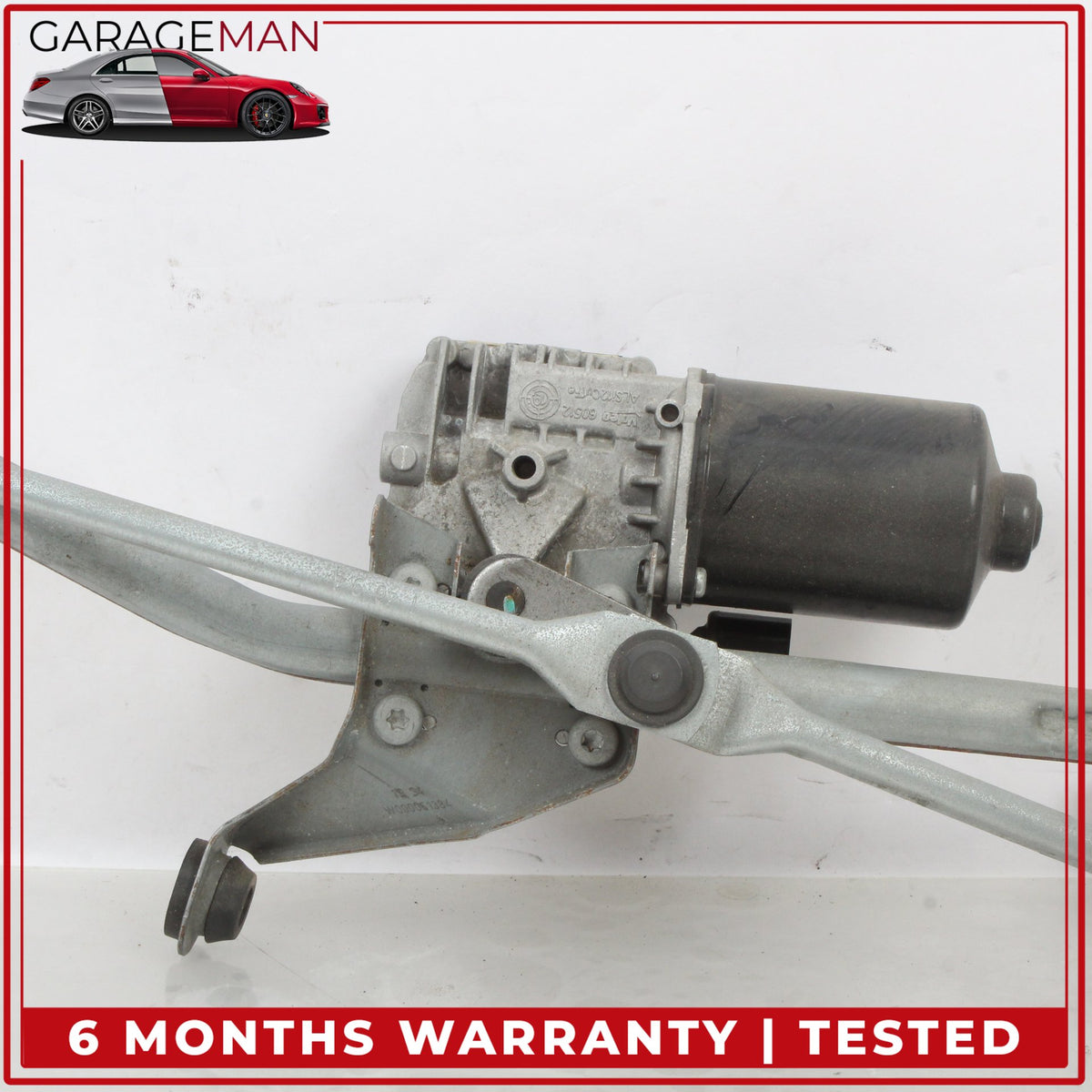 2017-2023 BMW 530e G30 Front Windshield Wiper Linkage w/ Motor W224097 OEM