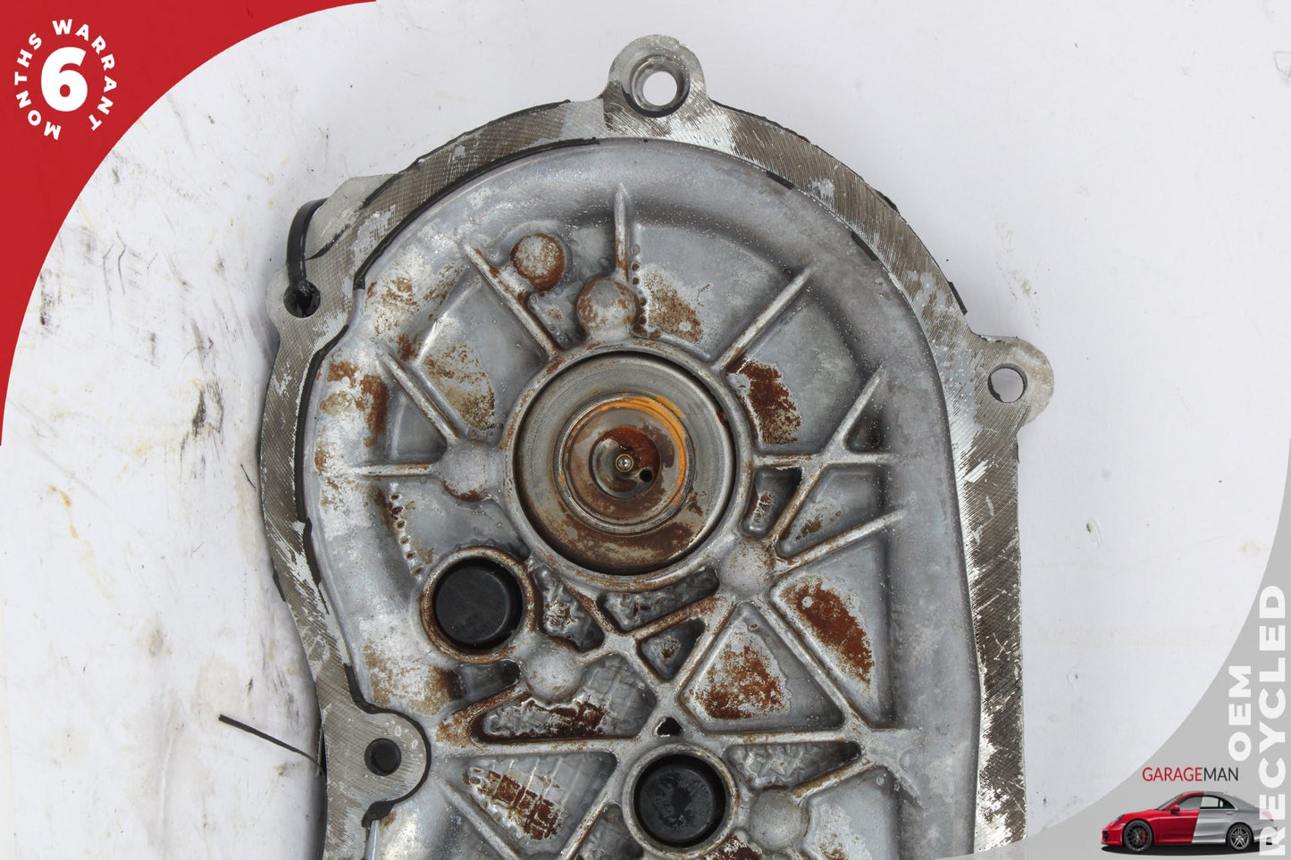 2005-2013 Mercedes W221 S550 Front Left Side Engine Timing Chain Cover Plate OEM