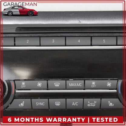 2012-2018 BMW 650i A/C AC Temperature Climate Control Panel w/ Radio Switch OEM