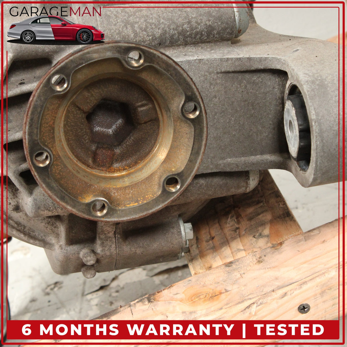 2003-2006 Porsche Cayenne 955 Turbo 4.5L V8 Rear Differential Diff Axle Carrier