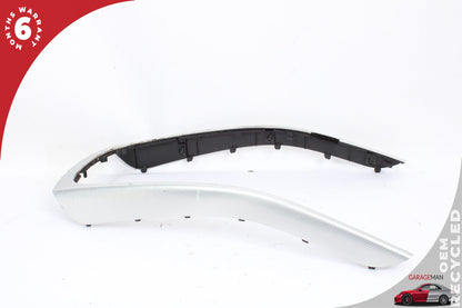 2009-2012 Audi A4 S4 Front and Rear Trim Cover Panel Scale Aluminum Set OEM