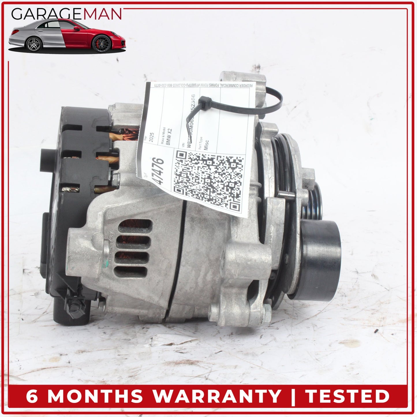 2023-2025 BMW X2 U10 AWD Engine Generator Alternator 5A504F9 OEM