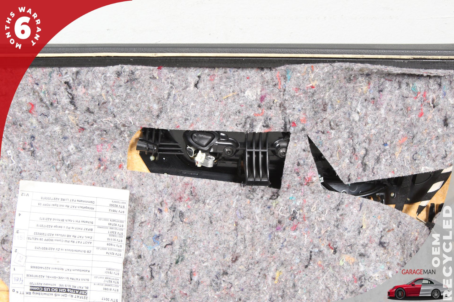 2010-2013 Mercedes W221 S550 Front Right Side Door Trim Panel 2217270248 OEM