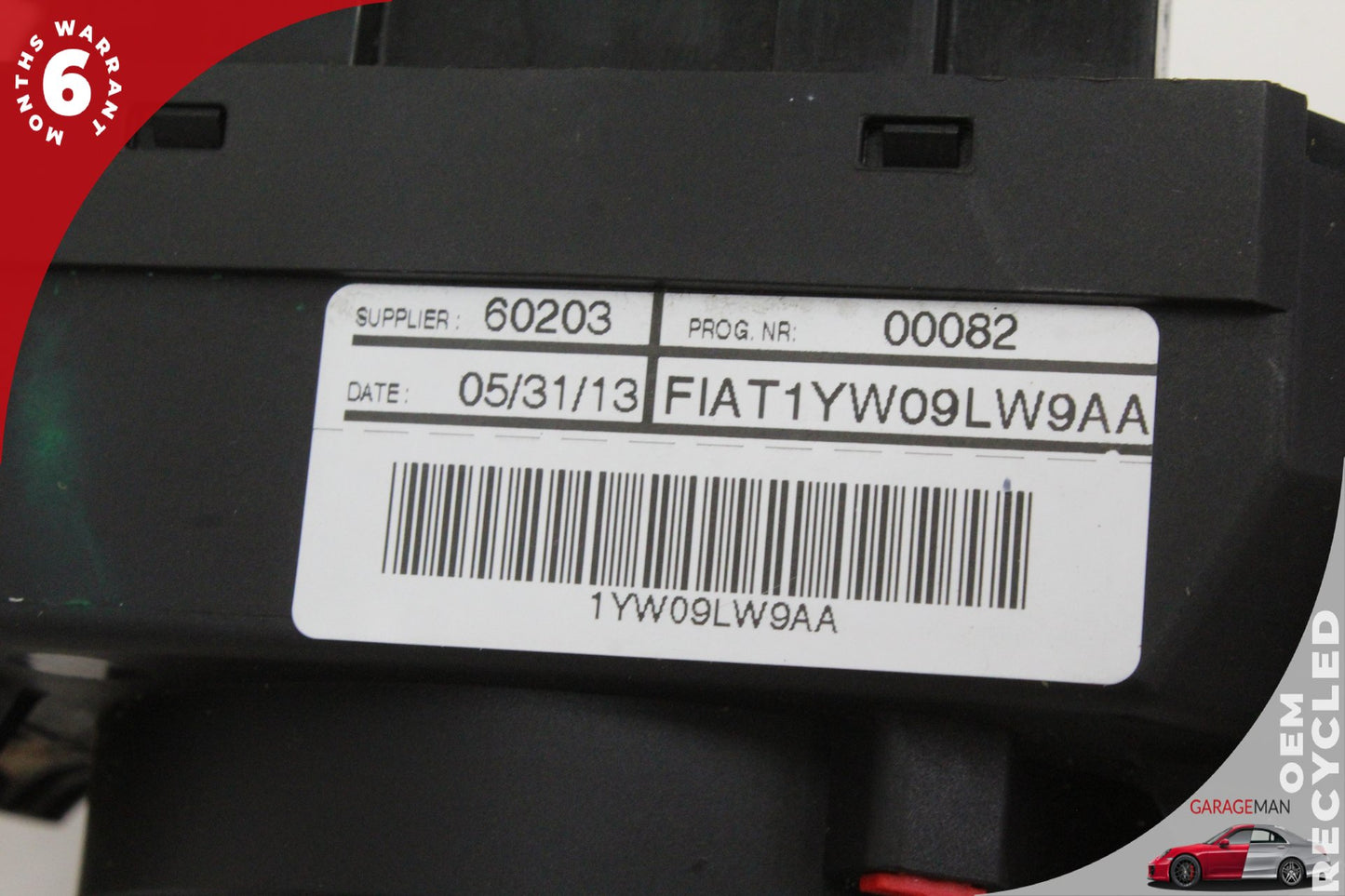 2013-2019 Fiat 500e Front Left Steering Column Combination Switch 1YW09LW9AA OEM