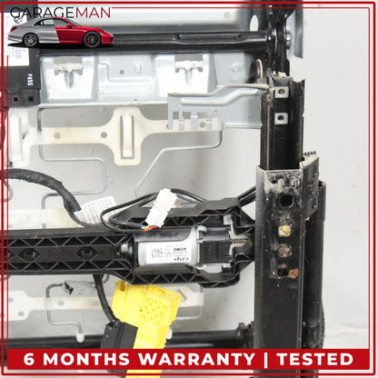 2012-2020 BMW 328i Front Right Seat Track Rail Frame w/ Heat Module & Motors OEM