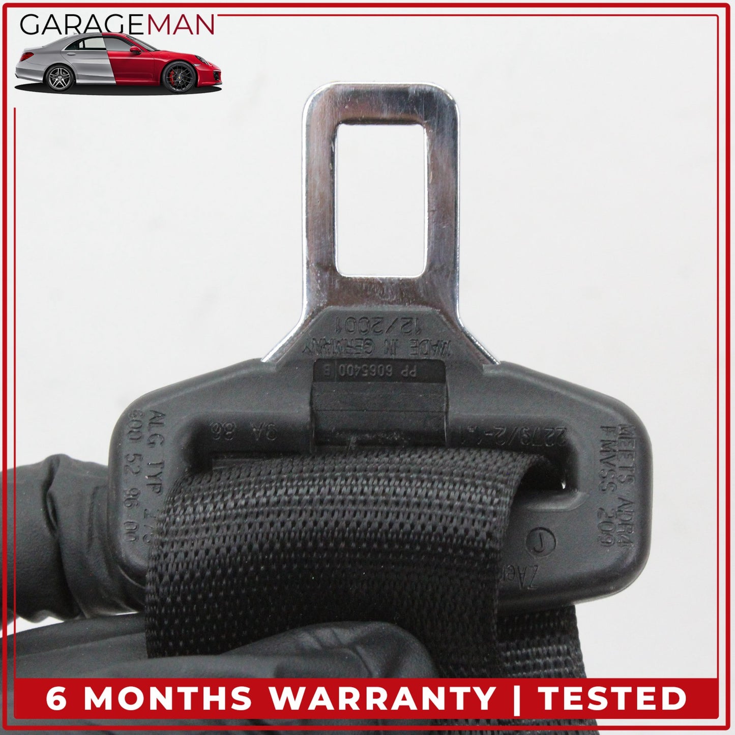 1997-2004 Mercedes-Benz SLK230 R170 Front Right Seat Belt Seatbelt Retractor Black