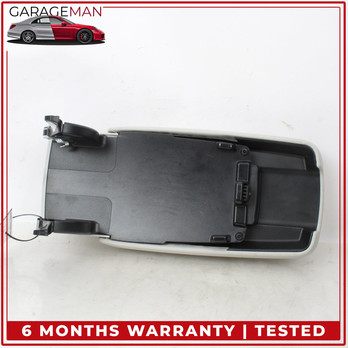 2014-2015 Mercedes W242 B Electric Drive Front Center Armrest Lid Cover Gray OEM