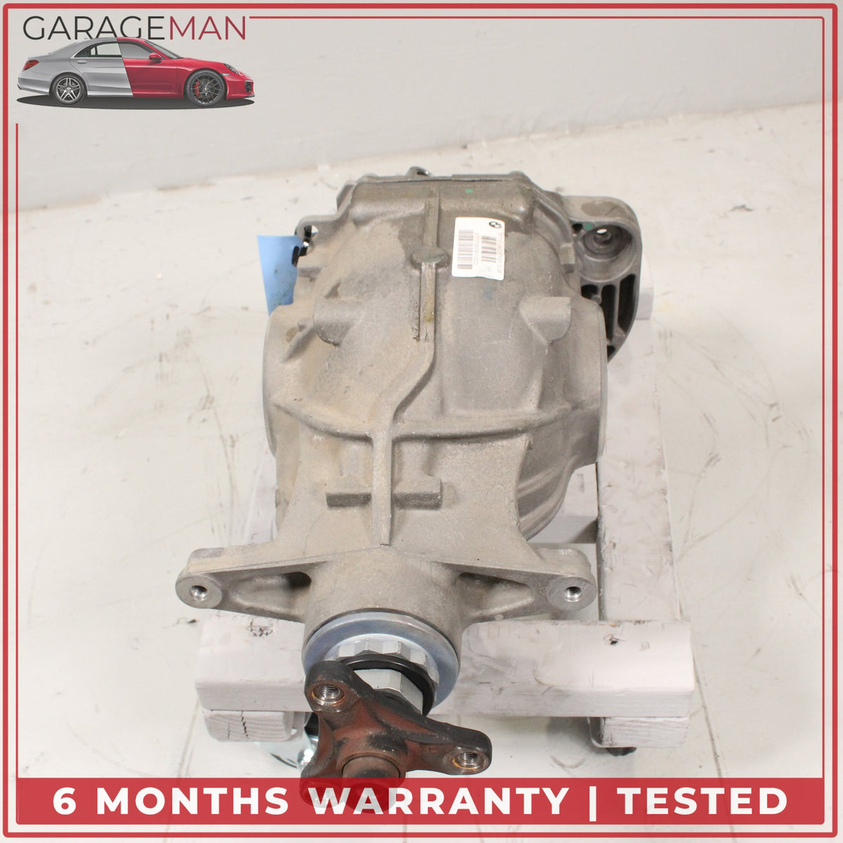 2012 BMW 650i F13 RWD 4.4L Rear Differential Axle Carrier 3.08 7577101 OEM