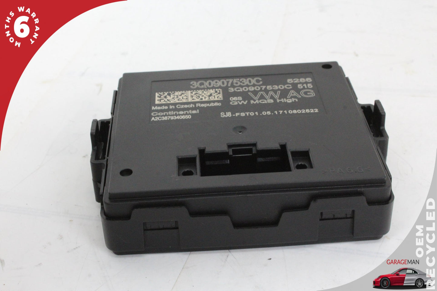 2017-2020 Audi A3 8V Sedan Gateway Interface Control Module 3Q0907530C Genuine