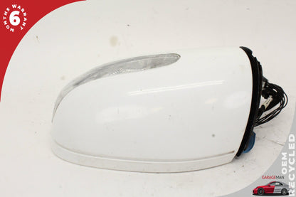 2003-2006 Mercedes W211 E500 Front Left Side Door Rear View Mirror White OEM