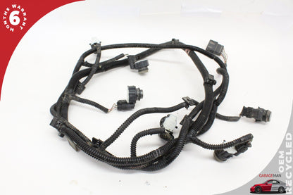 2012-2015 Tesla Model S 85D AWD Front Bumper Parking Assist Sensor PDC Set of 6 w/ Wire Harness 104847314A