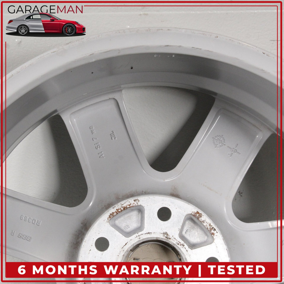 2007-2015 Audi Q7 4L Front or Rear Side Wheel Rim 7.5JX18H2 ET53 4L0071498 OEM