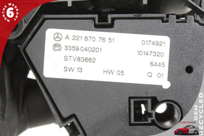 2007-2014 Mercedes W221 S550 Front Left Seat Control Switch 2218707651 OEM