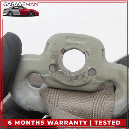 1997-2003 Jaguar XK8 XKR Front Left Driver Side Seat Belt Beige HJA7055AB OEM