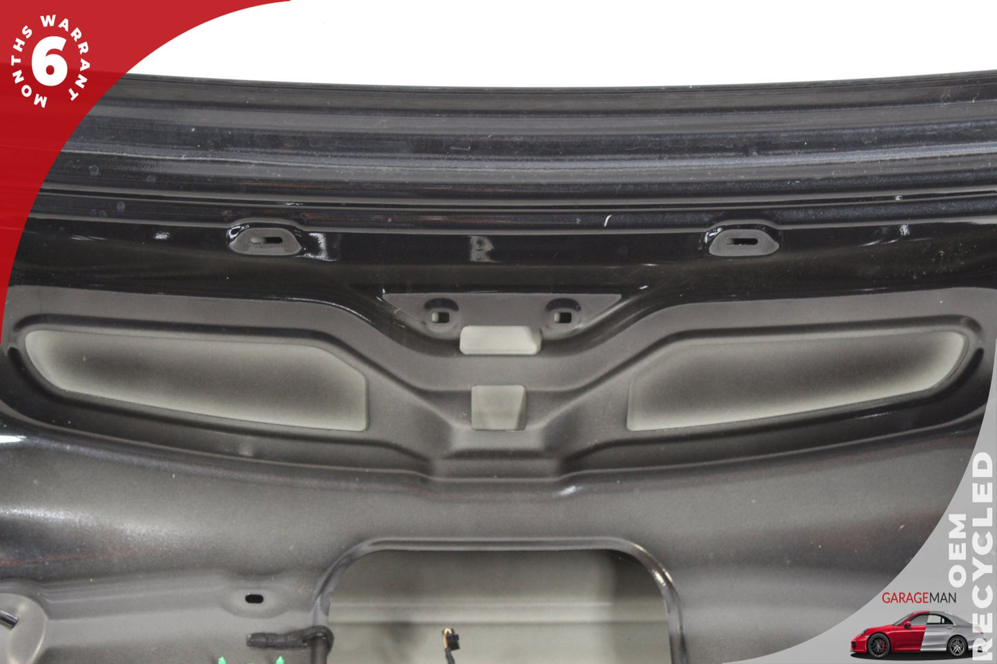 12-18 Audi A6 C7 Sedan Trunk Lid Panel Assembly Phantom Black Pearl 4G5827023C